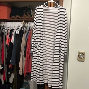 Lularoe striped Shirley M